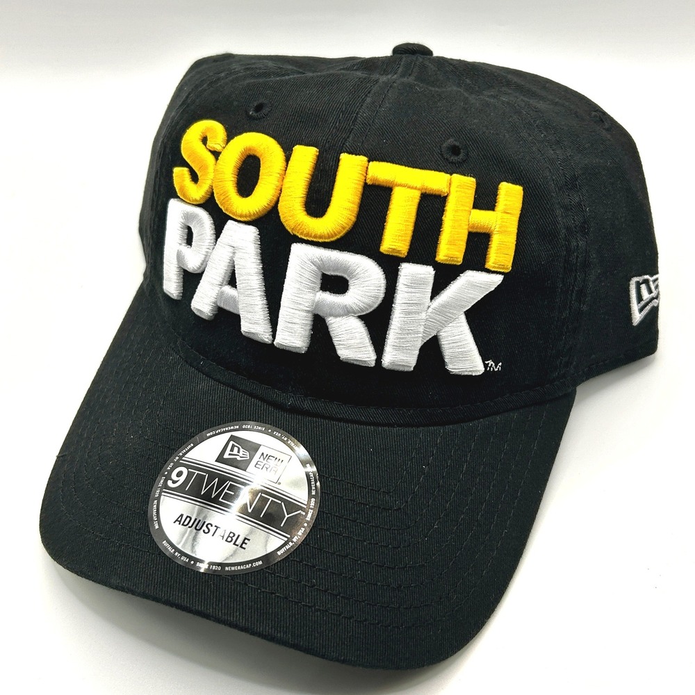South Park New Era 9TWENTY Hat OSFM Black Embroidered Logo Comedy Cap 60404944